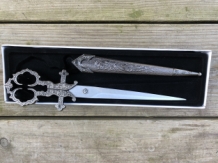 Prachtige schaar-scissor dagger, renaissance schaar, echt fantastisch ontwerp!!