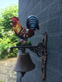 Türklingel 'Rooster' - Gusseisen