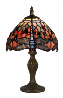 Tiffany stijllijst lamp, mooi ontwerp.