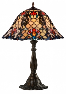 Tiffany stijllijst lamp, fors.