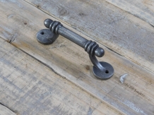 Door handle / door lever, antique iron handle for doors, cupboard doors and drawers