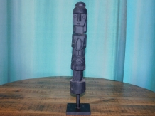 Hand-carved Asmat statue - 4/4 - Tibal Art Wood