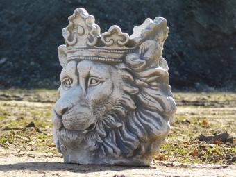 Flower pot Lion - 40 cm - Stone