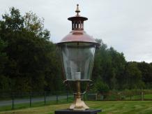 Outdoor Lamp on Foot - 90 cm - Brass and Copper