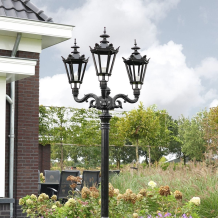 Outdoor lantern 3-light - Old Waalwijk - 235 cm