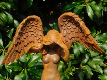 Angel standing, cast iron statue, very beautiful!