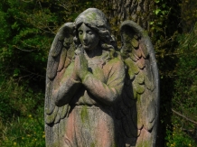 Statue Angel - polystone - 118cm