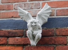 Gargoyle - Fledermaus-Dämonen-Störer - steinerne Kathedralenfigur