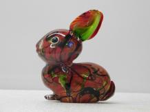 Glass Statue of Rabbit - 19 cm