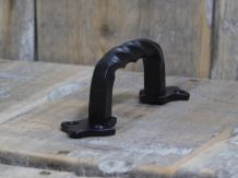 Small handle Orlando for kitchen cabinet or for example doors and drawers, matte black handle