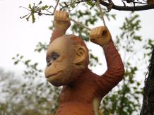 Hanging Monkey - 63 cm - Polystone