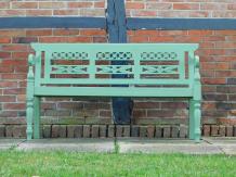 Wooden Garden Bench - 150 cm - Vintage Green