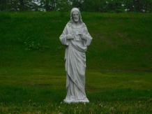 Jesus Sacred Heart statue - full stone