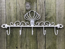 Wall coat rack, iron