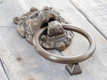 High quality door knocker Lion - brass knockers for doors antique door knocker