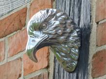 Wall ornament Eagle head - alu - eagle