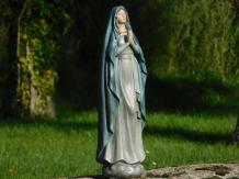 Marienstatue - Polystone - 40 cm - In Farbe