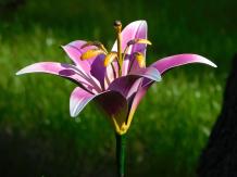 Handmade Lily - Gartenhocker 82 cm - Metall