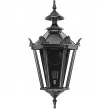 Outdoor lamp - 65 cm - Black - Alu - with Lamp Holder and Glass