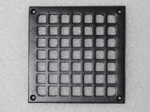 Grid - 14.5 x 14.5 cm - Black - Iron