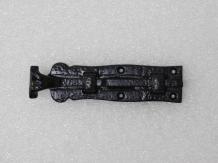 Slide Lock Wrought Iron - 16,5 cm - Black