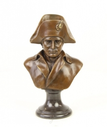 Een bronzen/sculptuur van Napoleon, buste