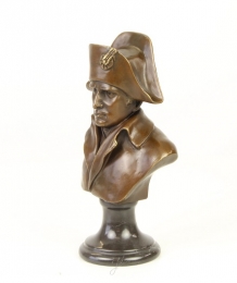 Een bronzen/sculptuur van Napoleon, buste