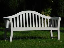 Robust Garden Bench 3-Person - Hardwood - Clay, Last one!