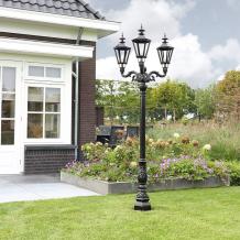 Gartenlaterne hoch Emmeloord 3-Licht - 235 cm