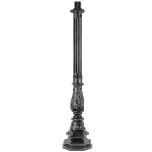 Garden post - 90 cm - Black - Alu