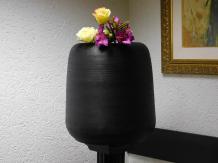 Vase - 50 cm - Black - Metal