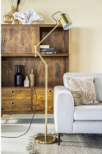 Vloerlamp Sleek - 160 cm - Goud