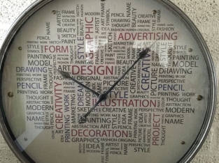 Design klok als zakhorloge model