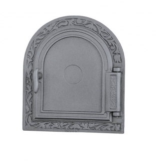 1 oven door for the stove or oven, cast iron.