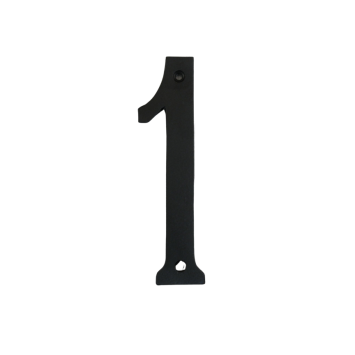 House number 1 - Extra Large - Black