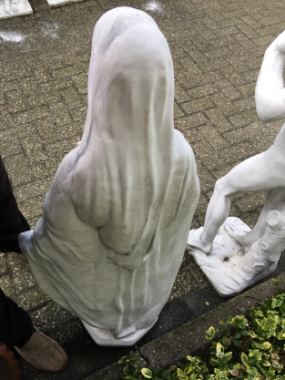 Moeder Maria / Mother Mary, groot vol stenen beeld, PRACHTIG.