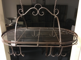 Cups Hanger - iron spice, game rack with 8 double hooks