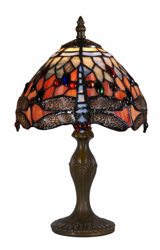 Tiffany stijllijst lamp, mooi ontwerp.