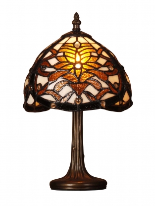 Tiffany stijllijst lamp, mooi ontwerp.