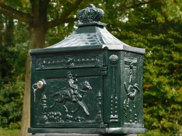 Letterbox - Alu - Dark green