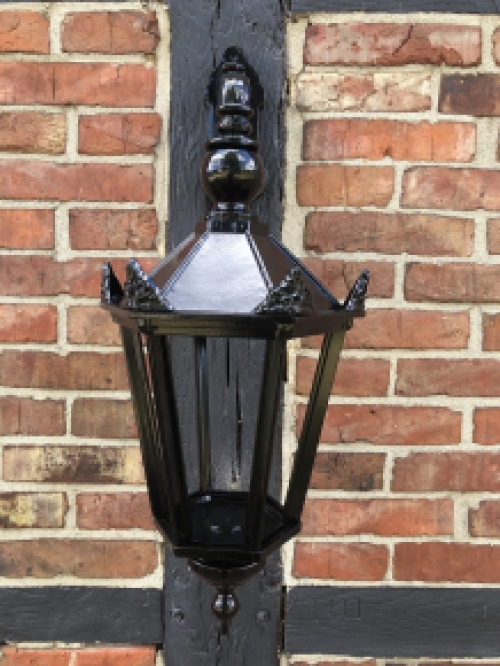 Outdoor lamp Shop - black - ceramic fitting and glass