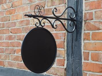 Advertising sign - Black - Wrought iron