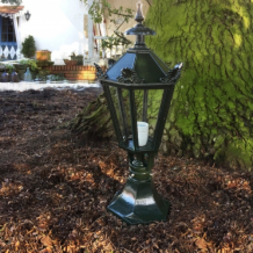 Voetstuk Lamp Buitenlamp Klein Lamp Voor Tuinpad Verlichting - H.61 Cm