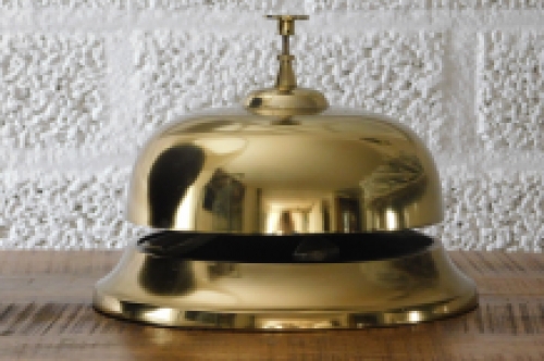 Large counter bell XL - brass