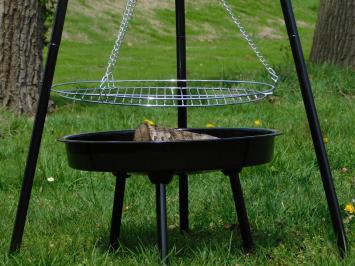 BBQ - fire bowl with tripod - including grid