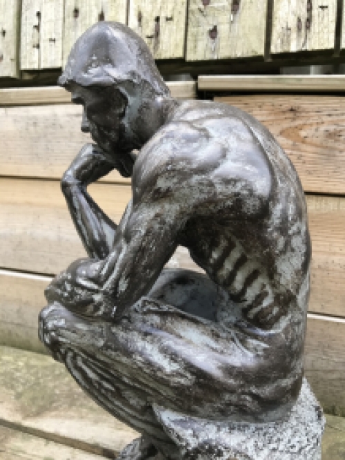 Schöne Statue des Denkers ''THE THINKER'', Statue aus Polystone