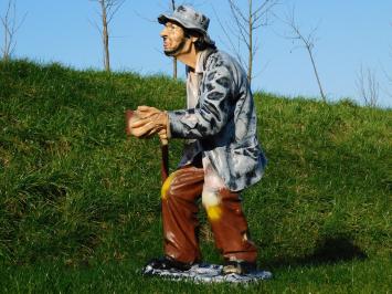 Statue Beggar - 92 cm - Polystone