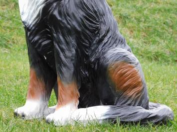 Statue Berner Sennenhund - 80 cm - Polystone