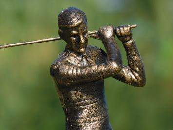 Statue of a Golfer - Full Cast Iron