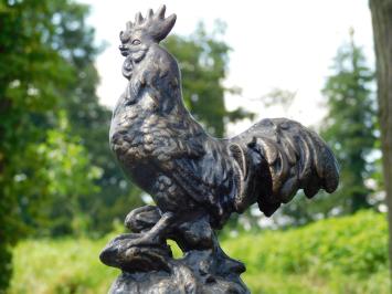 Statue Hahn - Bronze - Gusseisen